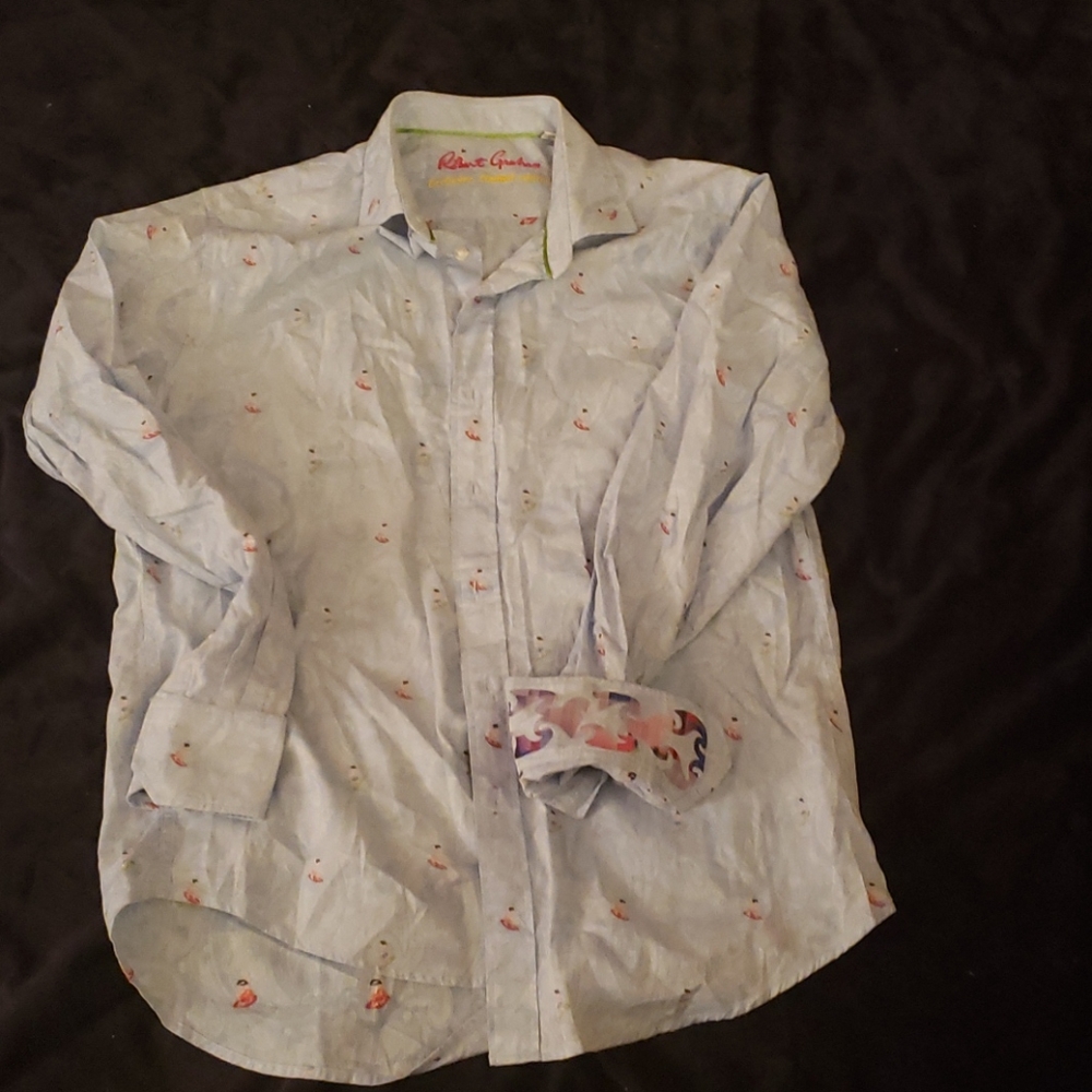 Robert Graham limited edition surfer Paisley shirt